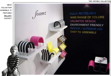 foamz silla reciclado