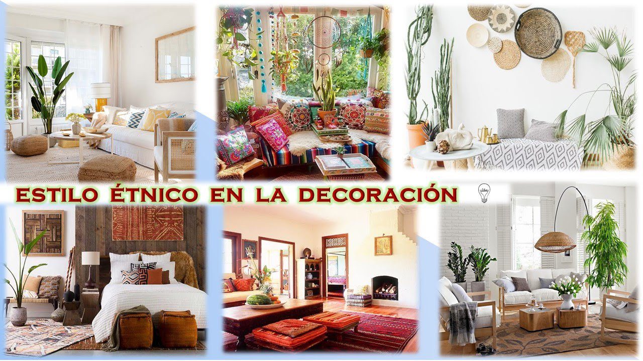 Decoracion-Etnica-Riqueza-Cultural-en-tu-Casa - Decorar.org Decoración Étnica: Riqueza Cultural en tu Casa