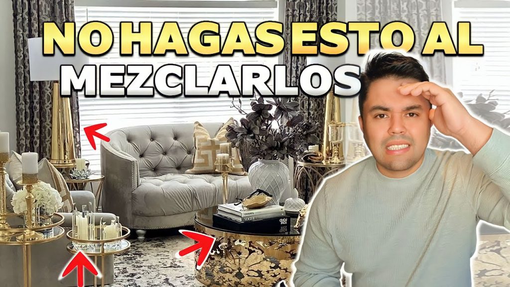 Renueva tu Casa con Detalles Dorados y Metálicos