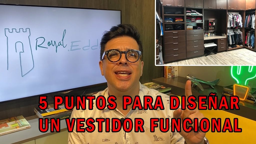 Cómo diseñar un vestidor que sea tanto funcional como elegante