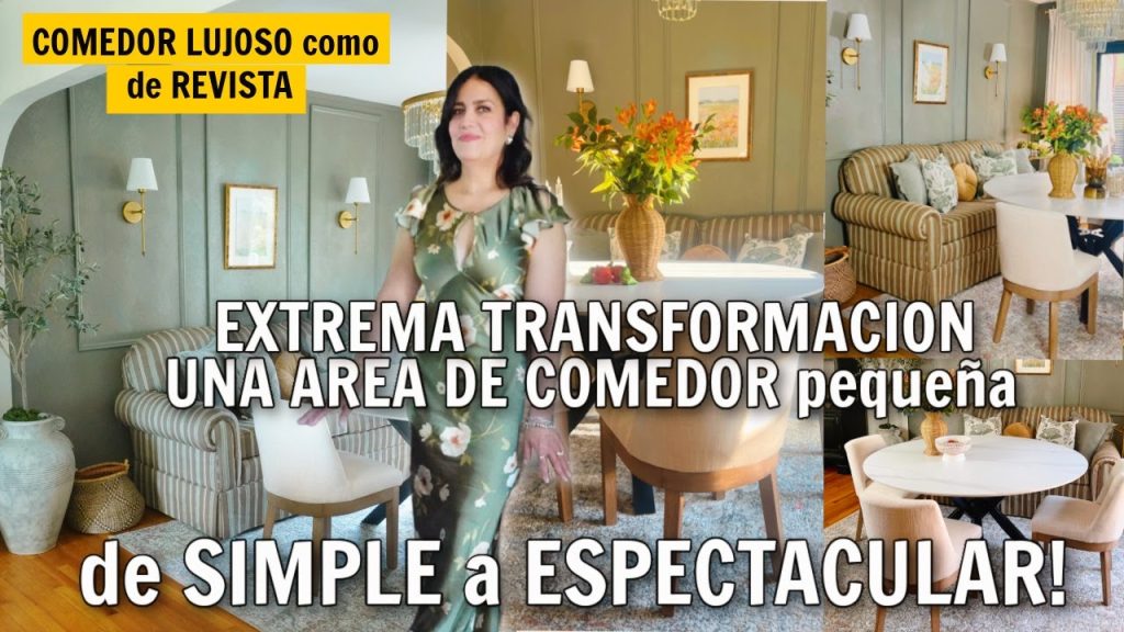 Cómo transformar tu comedor con detalles de diseño que mejoren la experiencia de las comidas