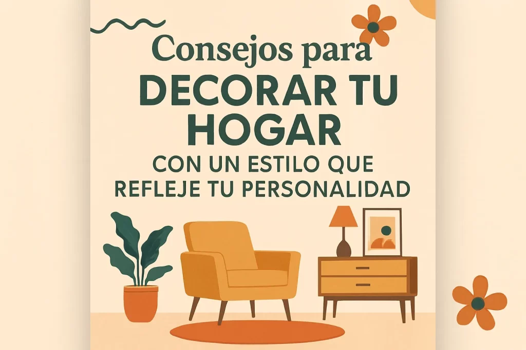 Consejos para decorar tu hogar con un estilo que refleje tu personalidad