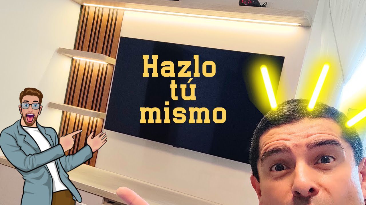 cómo hacer mantenimiento de Muebles flotantes para TV con iluminación LED
