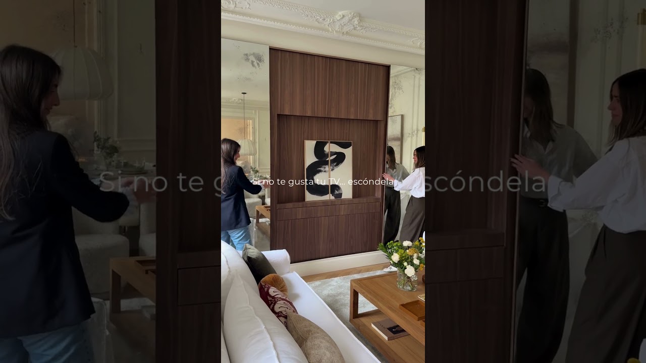 cómo integrar con el salón Dónde comprar muebles para TV a medida online