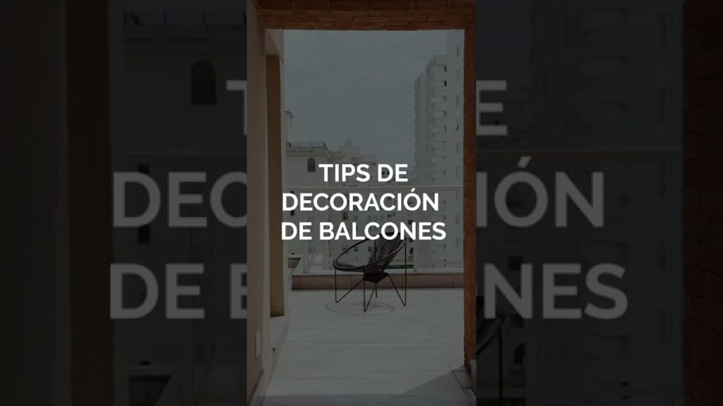 cómo reducir el uso de materiales contaminantes en Cómo decorar una terraza o balcón pequeño