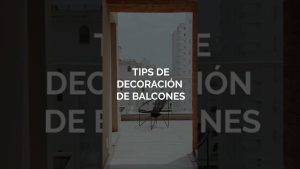 cómo reducir el uso de materiales contaminantes en Cómo decorar una terraza o balcón pequeño