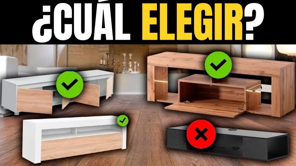 qué tipo se adapta mejor a Dónde comprar muebles para TV a medida online