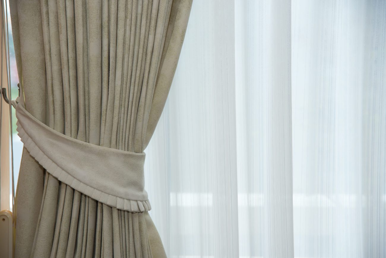 Shading curtains in the living room - Decorar.org